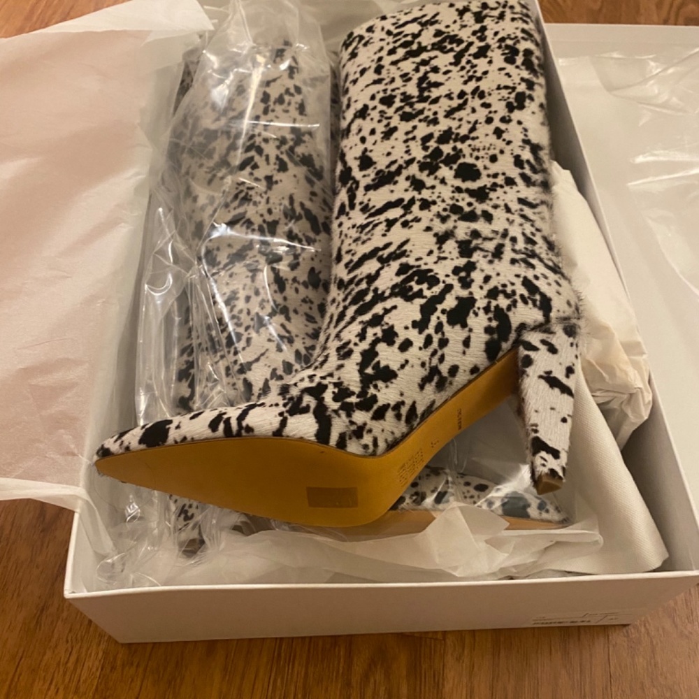 Maryam Nassir Zadeh Gazelle Pony Kline Boot SZ 37 - Picture 7 of 12